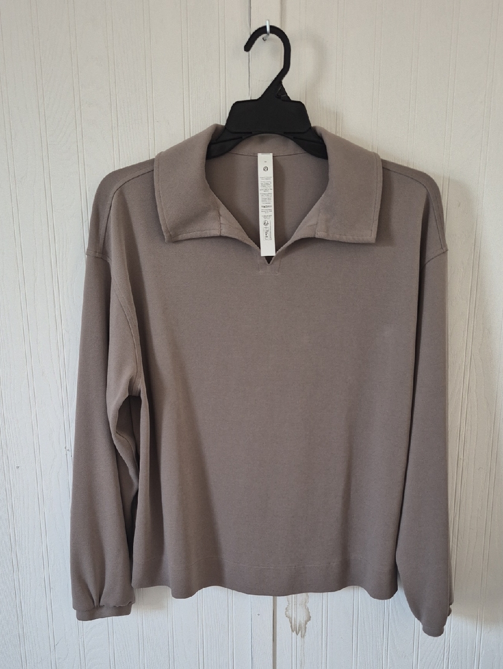 lululemon Softstreme Pique Oversized LS Polo